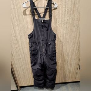Lands End size 16 Husky black snow bib